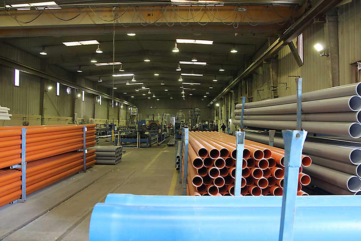 Plastic Pipes & Fittings Factory
