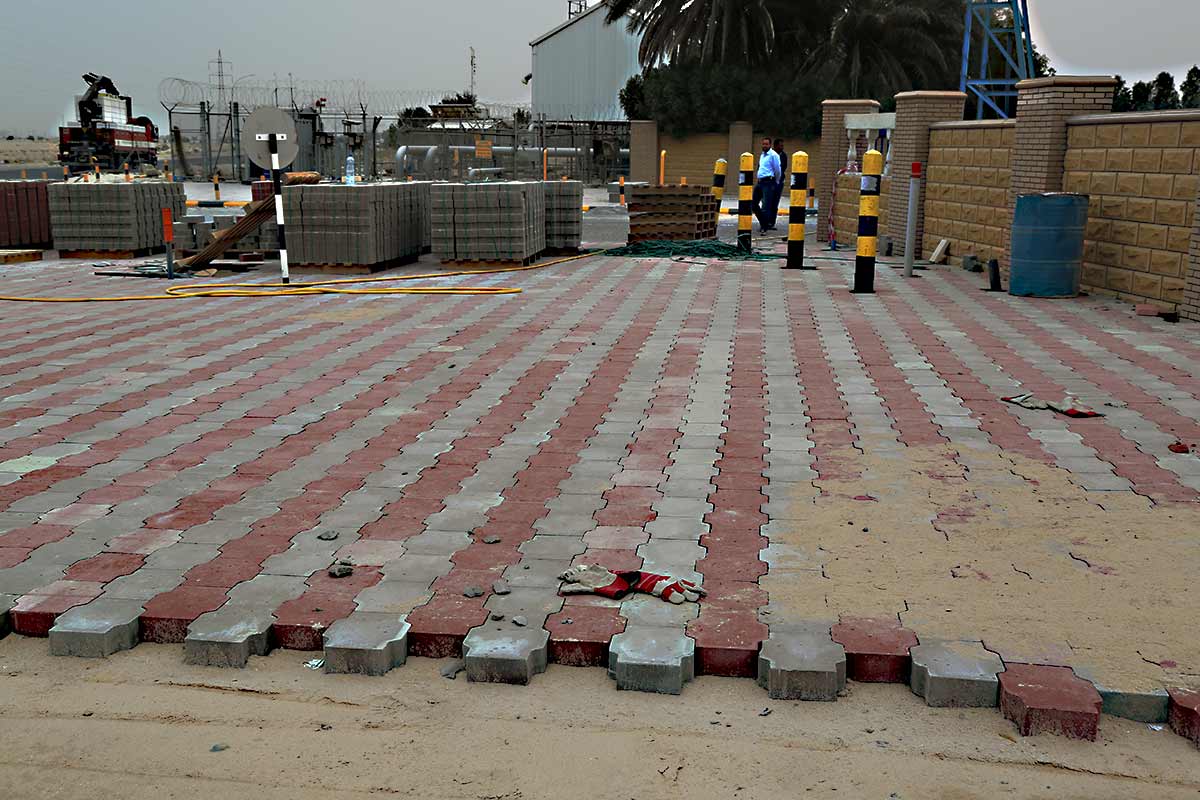 Interlock Paving - Shuaiba Port